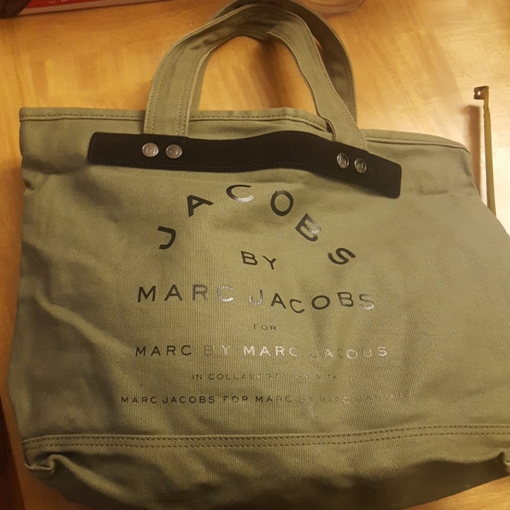 Jacobs by Marc Jacobs canvas tote bag